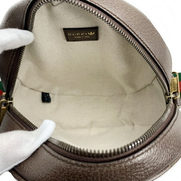 Gucci adidas Ophidias Shoulder Bag Leather Brown - Picture 2 of 3